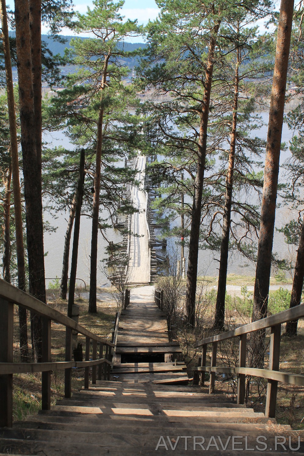 деревянный мост Белорецк