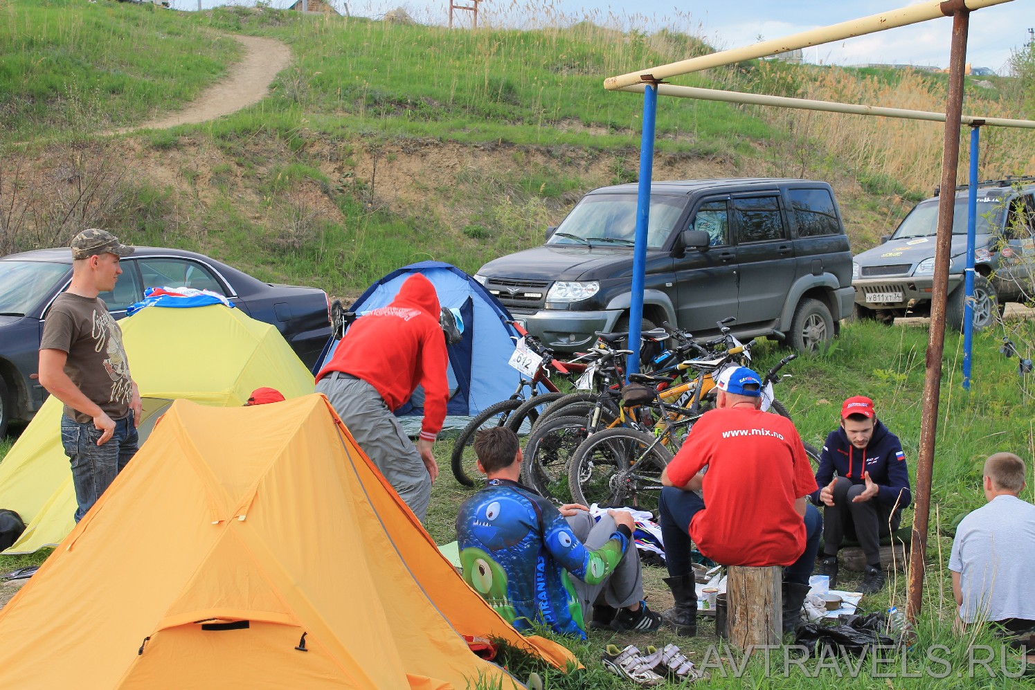 Хвалынск палаточный лагерь
