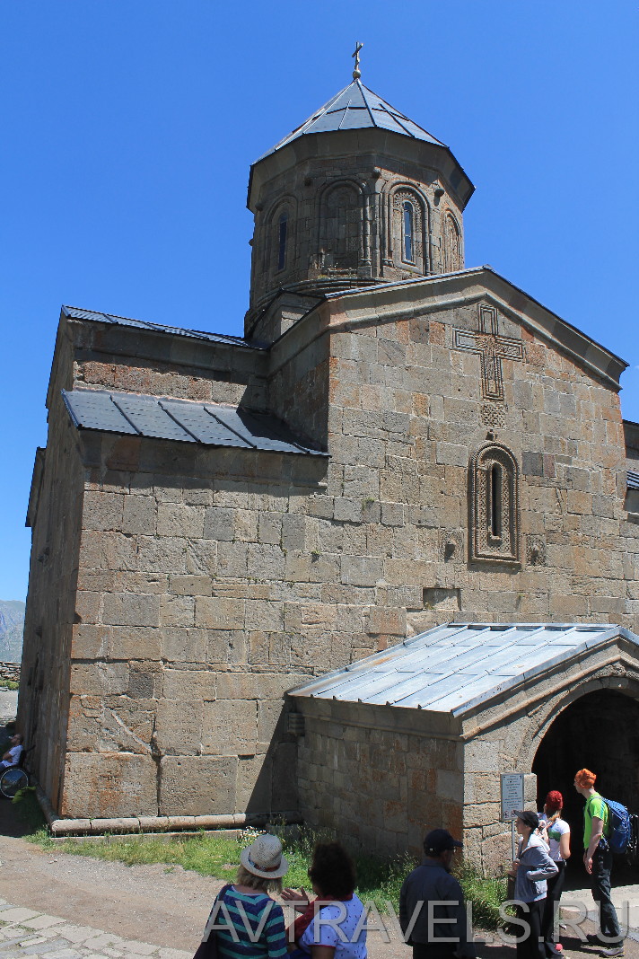 церковь святой троицы Гергети
