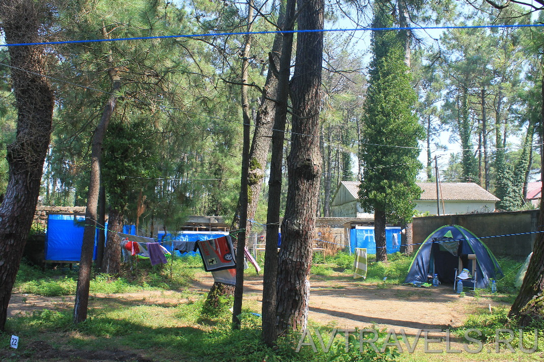Geocamp палаточный лагерь Грузия